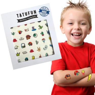 Imagem de Tatuagem Temporária Infantil Divertida Pop Art - Tatufun