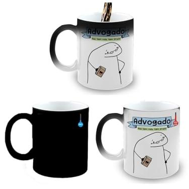 Imagem de Caneca Mágica Porcelana Meme Flork Presente Advogado
