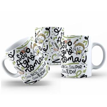 Imagem de Caneca Personalizada 325ml Meme Flork Profissões Engraçadas - Mecolour