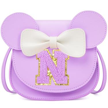 Imagem de OYLOLA Presentes de aniversário para meninas de 3, 4, 5, 6, 7 e 8 anos, bolsa infantil para meninas pequenas, presente para meninas, Roxo-roxo, N