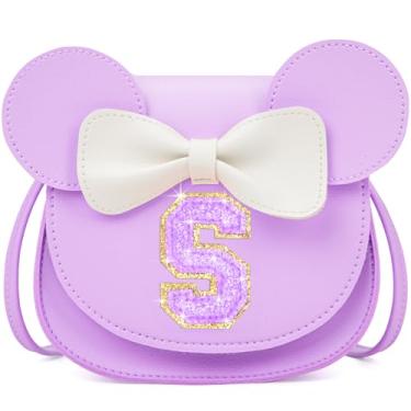 Imagem de OYLOLA 3, 4, 5, 6, 7, 8 anos, presente de aniversário para meninas, bolsa infantil para meninas, presentes para meninas, Roxa
