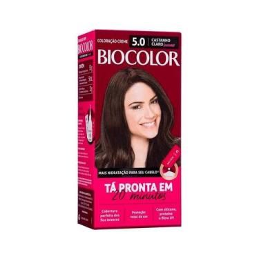 Imagem de Tinta de Cabelo Biocolor Mini Kit Castanho Claro Luxuoso 5.0