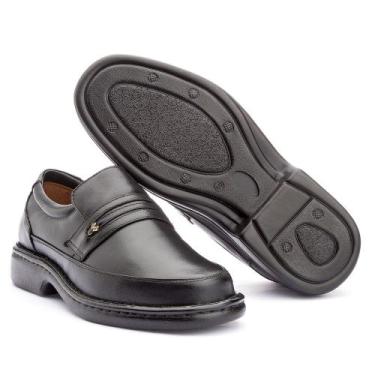 Imagem de Sapato Social Masculino Confortável Anatomic Gel Couro IGO FRANCA, Pre