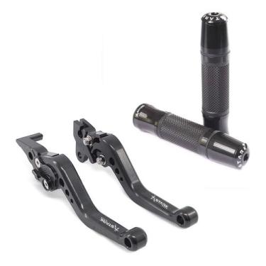 Imagem de Kit Manete Manopla Cb250f Cb300f Twister Titan Fan Start - Stark Race,