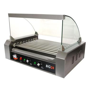 Imagem de Máquina de Salsicha Elétrica Cozinha até 24 Unidades por Vez Aço Inoxidável, 110v, GENE...