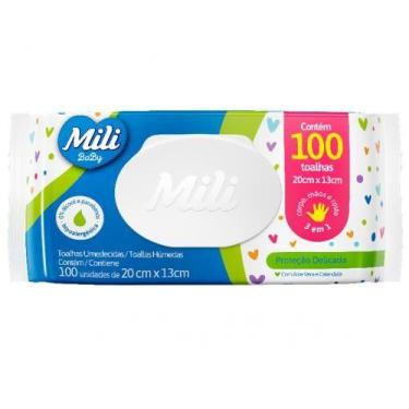 Imagem de Toalha Umedecida Mili Baby 100 Unidades - Mili