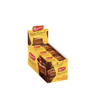 Imagem de Biscoito Choco Biscuit Bauducco Ao Leite Bolacha Cx 18 Unid