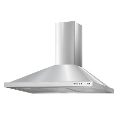Imagem de Coifa e Depurador de Parede Pirâmide eos 90 cm ECO90PP Inox 110V
