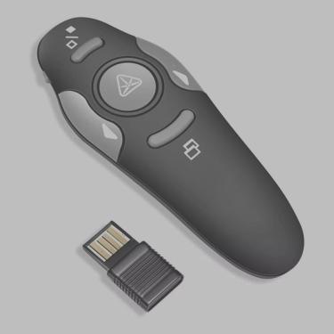 Imagem de Apresentador Apontador Caneta Controlador Controle Multimídia Passador Slides Apresentar Ministrar Aula Palestra