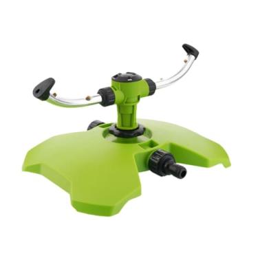 Imagem de IEUDNS 2 braço rotativo gramado aspersor automático aspersores de água profissional de irrigação pesada para casa para o quintal