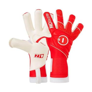 Imagem de Luva de Goleiro Profissional N1 Sirius (Vermelho, 11)