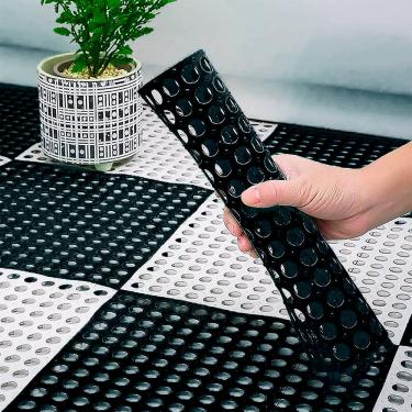 Imagem de 10 Tapete Piso Antiderrapante Estrado Pvc Banheiro Box Canil