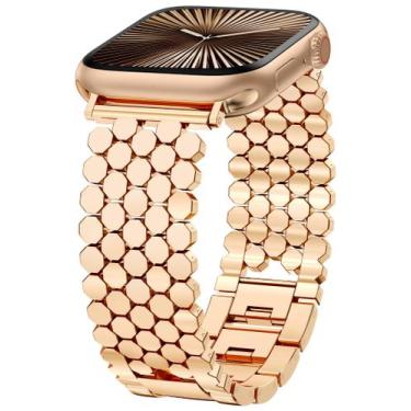 Imagem de Pulseira Minyee Compatível com Apple Watch 38/40/41/42/44/45/46/49mm