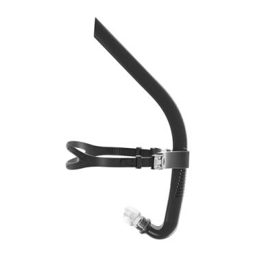 Imagem de Deevoka Snorkel Frontal em Silicone para Atividades Aquáticas, Preto