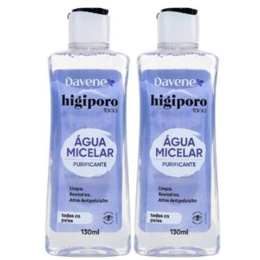 Imagem de 2UN Água Micelar Higiporo Todos os Tipos Pele 130ml Davene