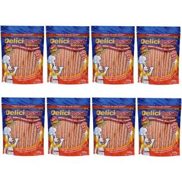 Imagem de Combo Petisco Palitinho Ossinho Para Cães Deliciosso Palito Natural Fi