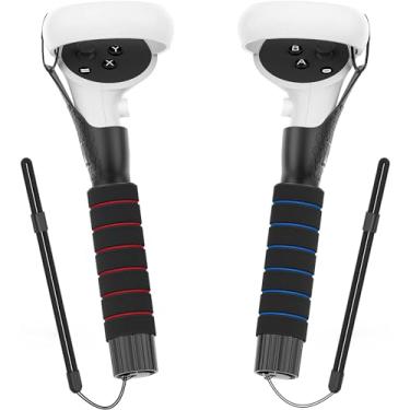Imagem de Acessórios de alça AMVR para extensões de controles Quest 2/Quest/Rift S, cabo de extensão de braços longos Vr Gorilla Tag, compatível com Oculus/Meta Quest 2 Beat Saber, Supernatural, etc.