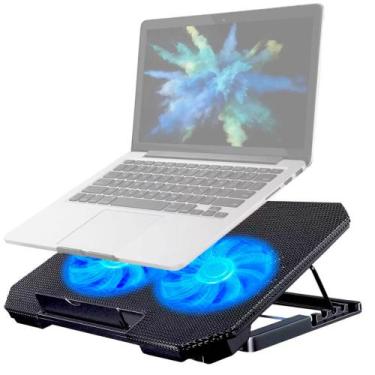 Imagem de Suporte Notebook Base Refrigerada 2 Coolers ventilador para notebook B