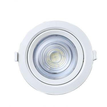 Imagem de Spot De Led Embutir Alltop Par30 Redondo 10W Bivolt Taschibra 3000K Branco Quente