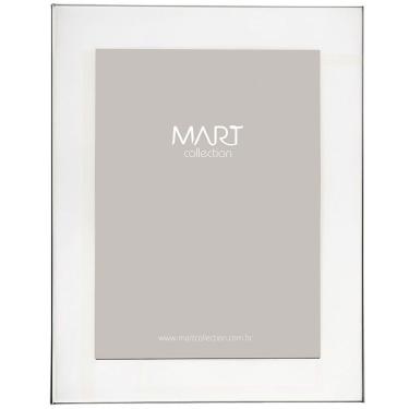 Imagem de Porta Retrato Prata em Metal 10x15