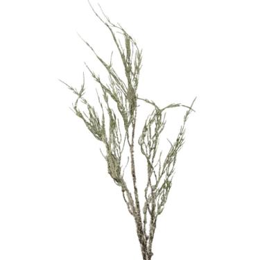 Imagem de Galho Decorativo Verde Nevado 77cm