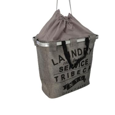 Imagem de Cesto Organizador Em Tecido Com Estrutura Em Alumínio Al 47cm X L 45 X C 27cm