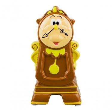 Imagem de Cofre Cofrinho Horloge Relógio Bela E A Fera 20cm Disney