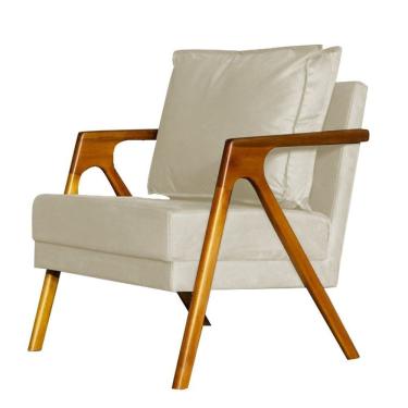 Imagem de Poltrona Marília Cadeira Mona Luxo Linho Begehttps:--cdn2.madeiramadeira.com.br-prd-divini-