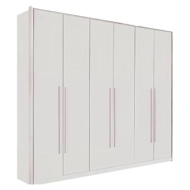 Imagem de Guarda Roupa Anápolis 6 Portas 6 Gavetas Valverde Branco