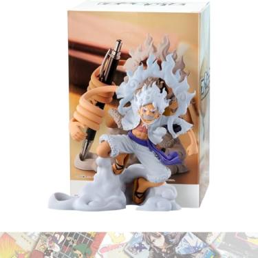 Imagem de Monke y D. Luffy [Gear 5]: 12cm FigLife Statue Figurine Vol.1 Bundled with 1 A.C.G. Compatible Theme Trading Card (89477)