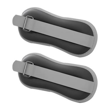 Imagem de Colaxi 2x Pesos de tornozelo Pesos de pulso Treino para mulheres Homens e crianças Alças de peso de perna para exercícios Aeróbica Fitness Treino, Preto 0.3kg