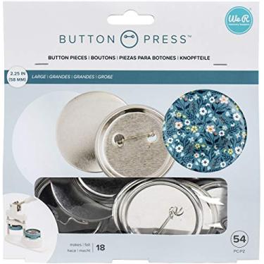 Imagem de Refil de Bottons Grandes 5,8 cm para Button Press We R - 18 Unidades