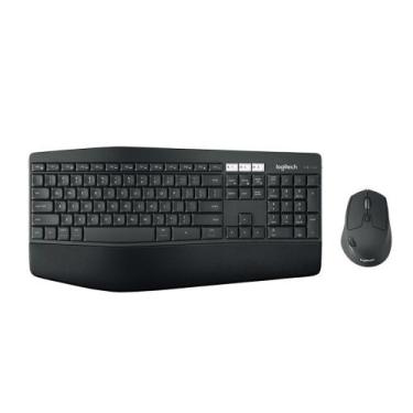 Imagem de Teclado e mouse sem fio mk850 preto logitech 920-008219