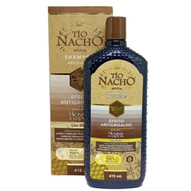 Imagem de Shampoo tio nacho antiqueda efeito antigrisalho 415ml - Tío Nacho