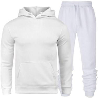 Imagem de Conjunto Blusa Moletom Canguru + Calça Moletom Masculina - Lorenzzo Lo