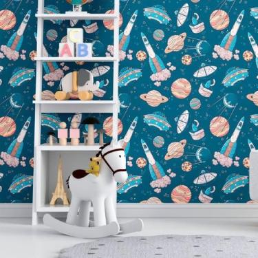 Imagem de Papel de Parede Adesivo Universo N012053 Rolo 0,58x3M - Adesivo BR