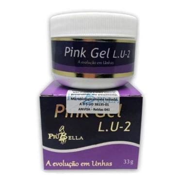 Imagem de Piu Bella Gel UV LED Rosa para Unhas de Fibra 10ml