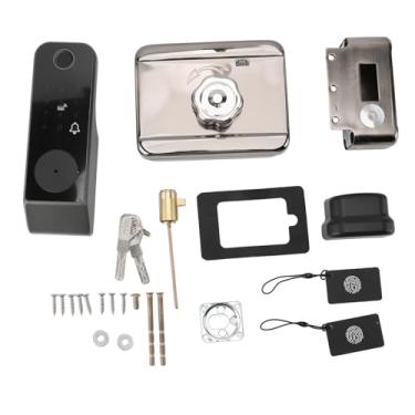 Imagem de VOMEKO SMART FIGE IMPRIMENTE ATELENTE ELECRICO DE AÇO DE APELO COM CONTROLE DE APP APP, IP66 W ATERPOVE, 5 Métodos de desbloqueio (Chave de cartão de código de impressão digital