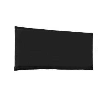 Imagem de Painel de Cama 90cm Luna Corano Preto - Lucadi Home