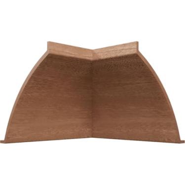 Imagem de 3 11/40.6 cm P x 4 3/40.6 cm A WM291 Americraft Solid Hardwood Stain Grade MiterLink Crown Molding Inside Corner, Sapele (Matches Moulding MLDW01X05WM291SA)