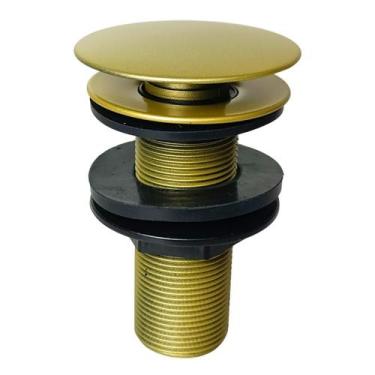 Imagem de Válvula Ralo Click ABS Inteligente para Cuba 7/8 Dourado - Montelar Ac