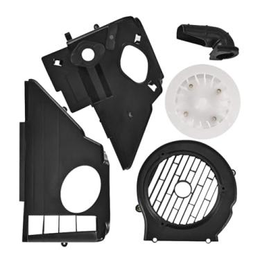 Imagem de NITAGO Conjunto de tampa do ventilador de refrigeração Air Director, peças de reposição pretas, fácil instalação, acessórios profissionais para 125 150 cc