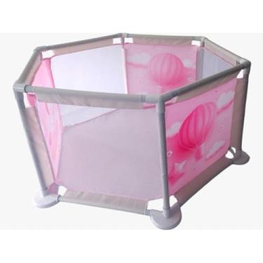 Imagem de Cercadinho Para Bebê Chiqueirinho Infantil Portátil Menino Menina