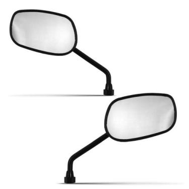 Imagem de Espelho Retrovisor Par Modelo Mini Titan 2000 Pro Tork, PRETO