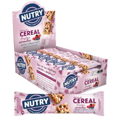 Imagem de Nutry Display Barra De Cereal Frutas Vermelhas - 22G - Display 24 Unidades