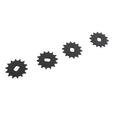 Imagem de Roda Dentada do Motor 14t, Roda Dentada de Corrente de Aço de 4 Peças, Roda Dentada Estável do Motor de Desempenho para Modificação de Corrente 420