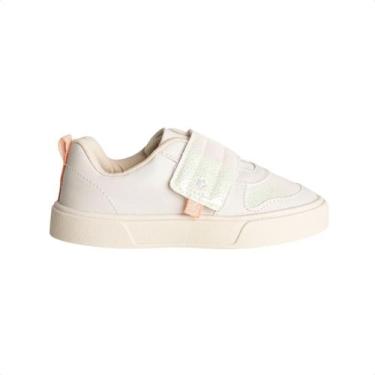 Imagem de Tênis Jump Kids Baby Branco Com Detalhes Pastel, Off white, 27