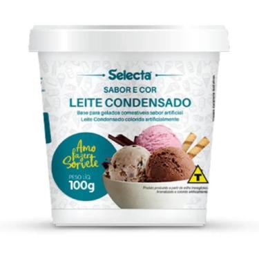 Imagem de Base para Sorvete Algemix Leite Condensado 100g - Selecta