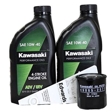 Imagem de 2011-2018 Kawasaki Mule 4000 4010 Kit de troca de óleo