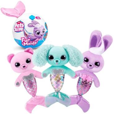 Imagem de Pelúcia Pets Alive Furmaids Sereia Sortido Candide